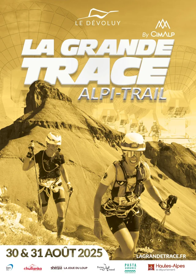 Affiche 2025 La Grande Trace Devoluy Ete By Cimalp