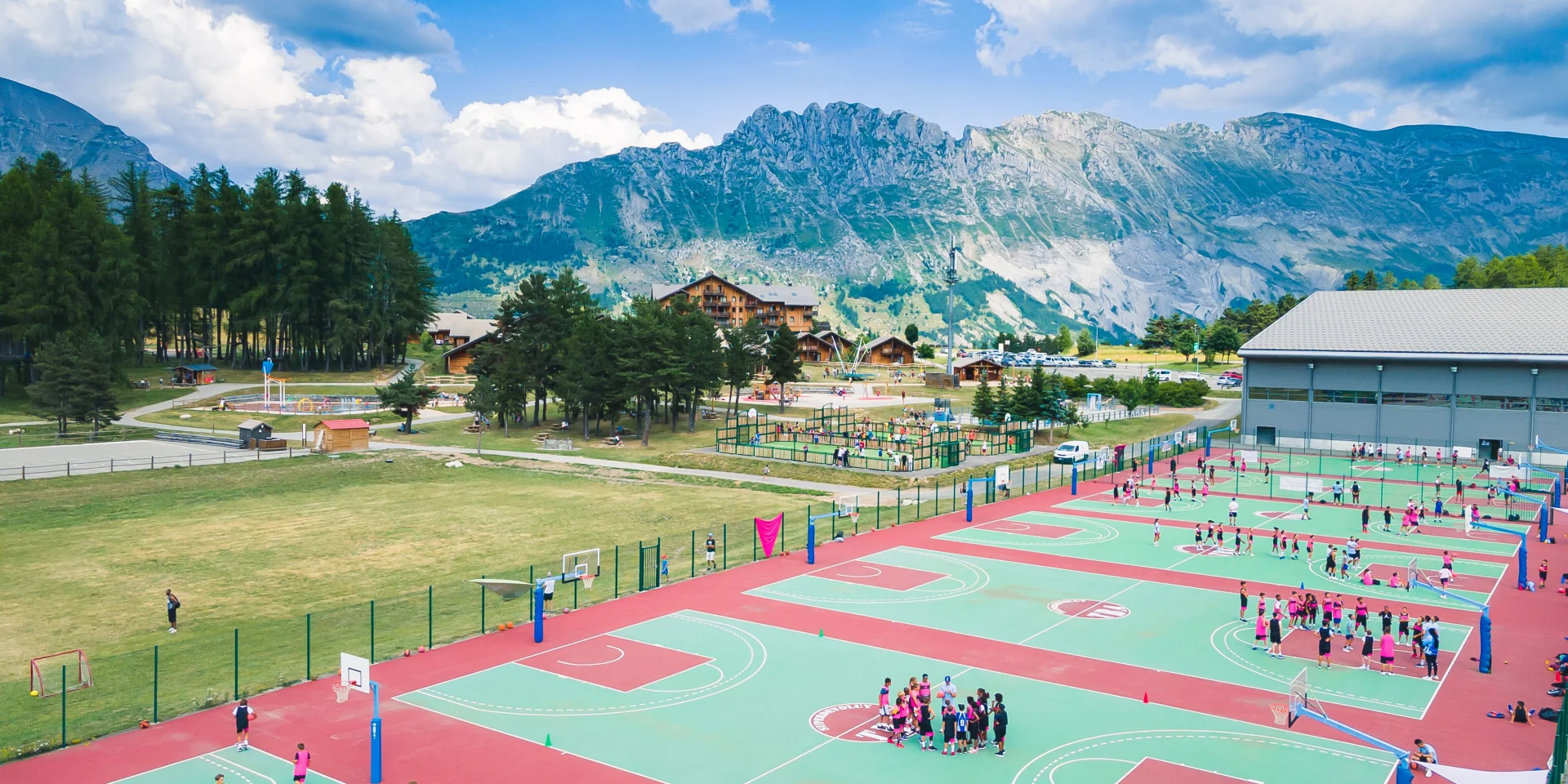Ete Activites Camps De Basket Superdevoluy Tba Ot Le Devoluy 23 07 2021 Drone 2 Copie