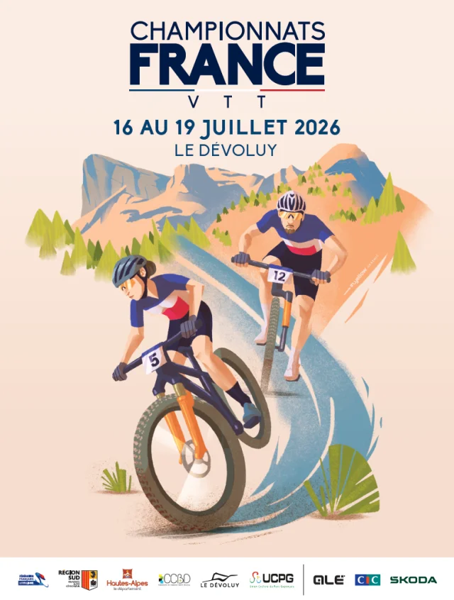 Affiche Championnats de France de VTT
