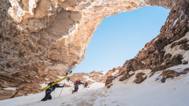 La Grande Trace Hiver Ot Le Devoluy 1