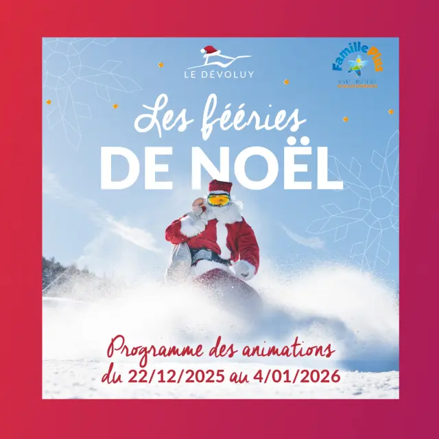 Programme des féeries de noël 2025
