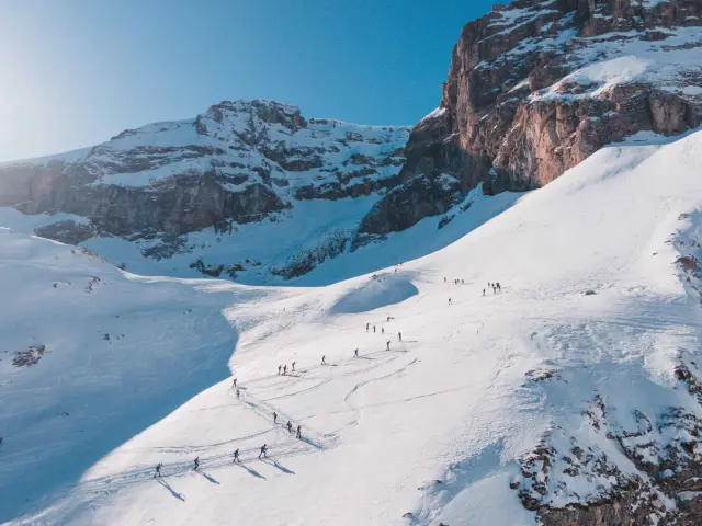 La Grande Trace Hiver Ot Le Devoluy 2