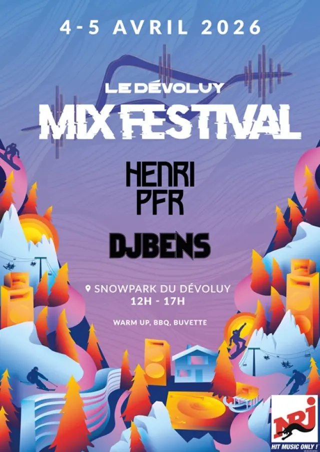 Affiche Devoluy Mix Festival 2026