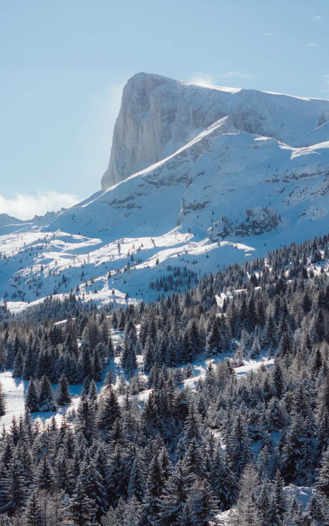 Pic de Bure in winter