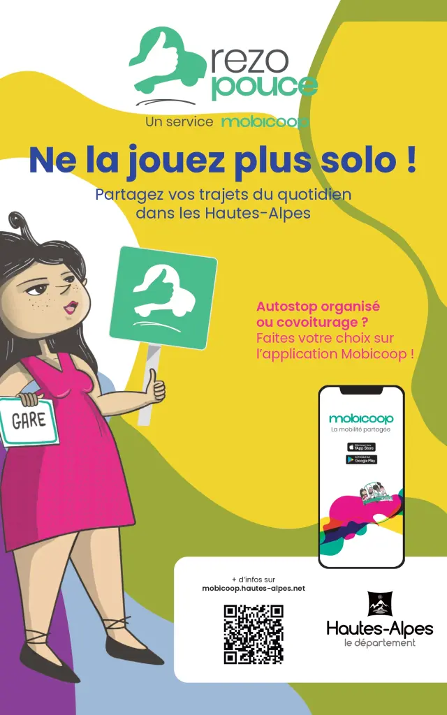 Affiche Mobicoop Rezo pouce