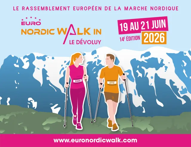 Euro Nordicwalkin 2026 Affiche