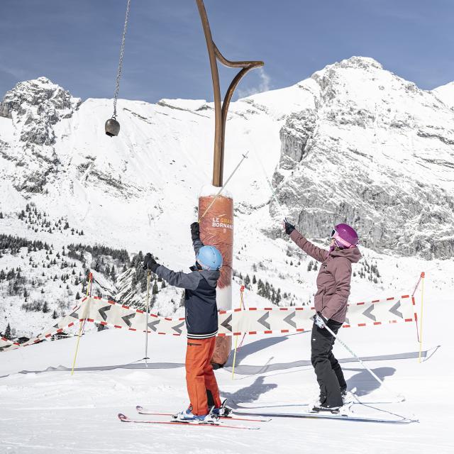 La Défi Môm', espace ludique et débutants du domaine skiable