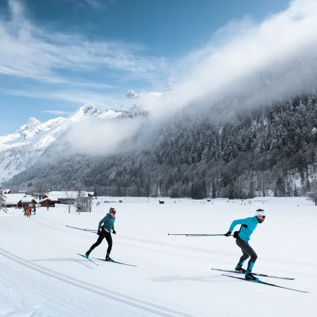 H21 Nordic skiing C.hudry Le Grand Bornand Tourisme 10