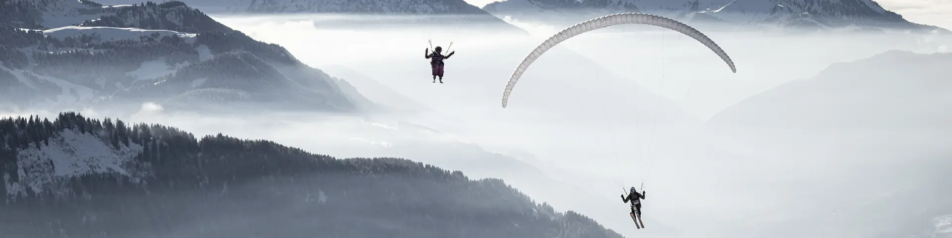 Tilby Vattard Sima Winter 2025 Le Grand Bornand Parapente 058