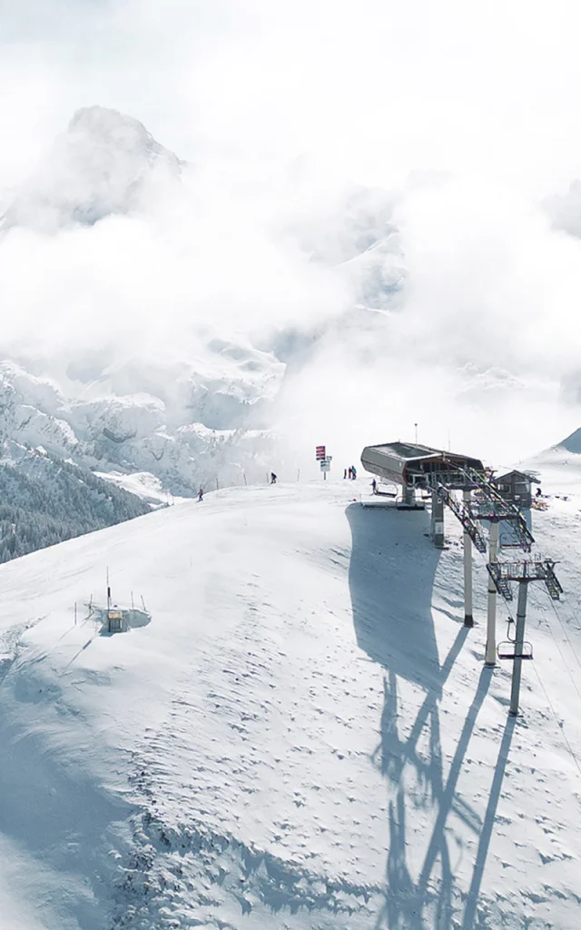 Vue Pistes Le Grand Bornand J. Cathala Le Grand Bornand Tourisme