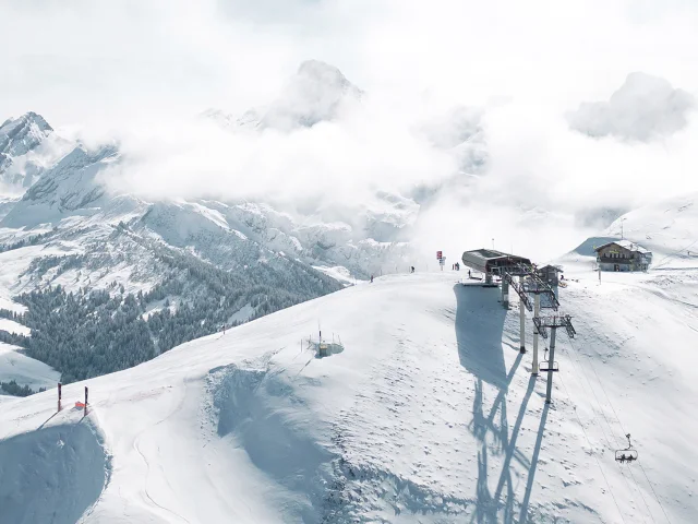 Vue Pistes Le Grand Bornand J. Cathala Le Grand Bornand Tourisme