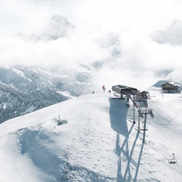 Vue Pistes Le Grand Bornand J. Cathala Le Grand Bornand Tourisme