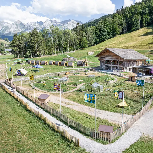 Vue générale de La Source