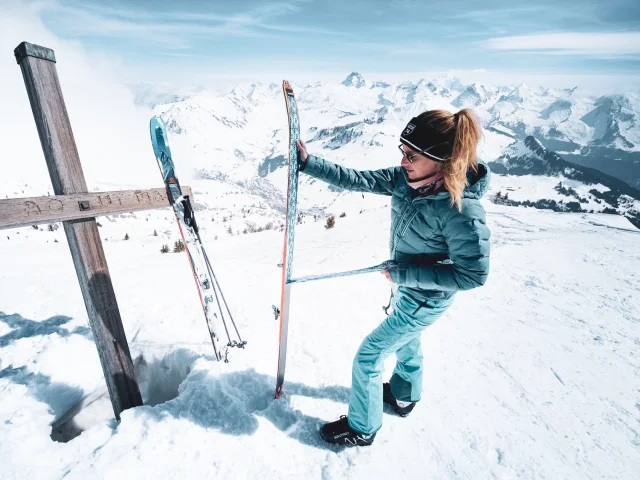 H21 Ski Randonee P.guilbaud Le Grand Bornand Tourisme Dscf3345