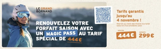 Promotion de l'offre fidélité du Magic Pass