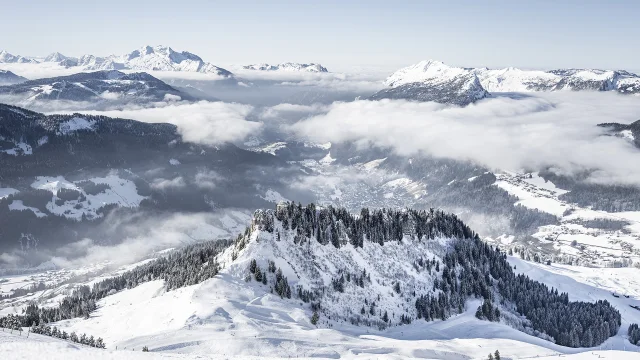 Spot incontournable du domaine skiable - Roc des Arces