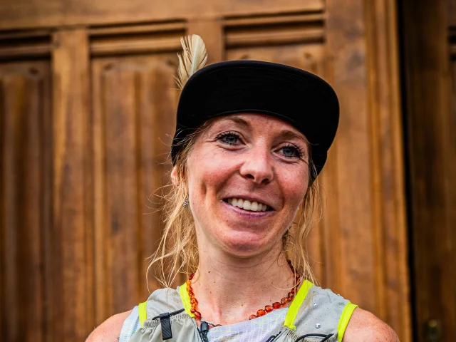 Ascension de la pointe Percée par Iris Pessey au départ de l'église du Grand-Bornand - 13 juillet 2024