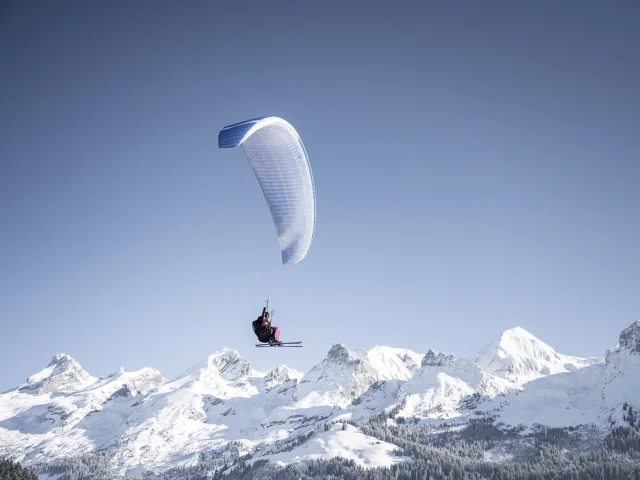 Parapente T.vattard Aravis