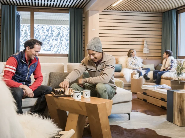 Nordischer Lauberge Salon D. Machet Le Grand Bornand