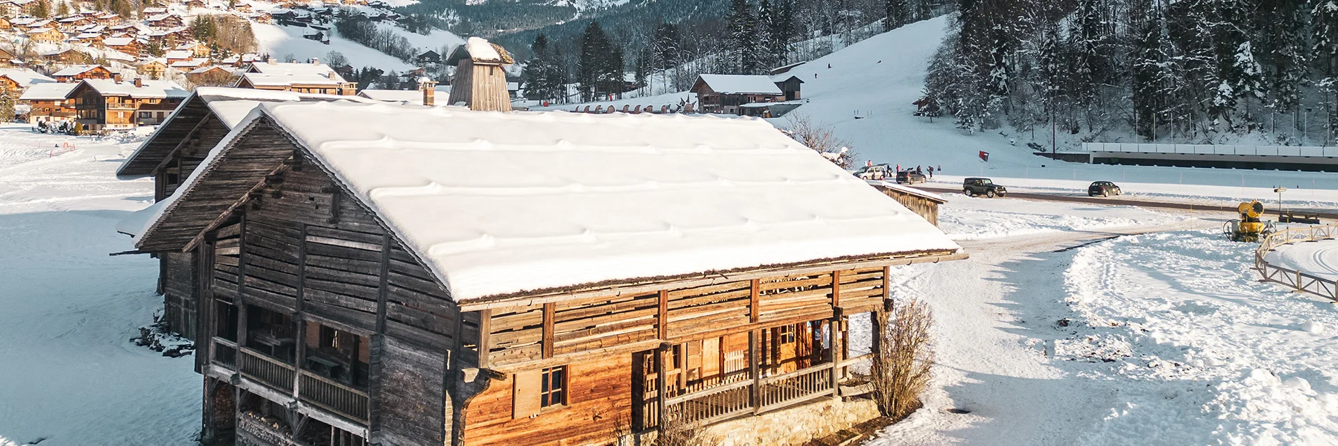 La Maison du patrimoine en hiver