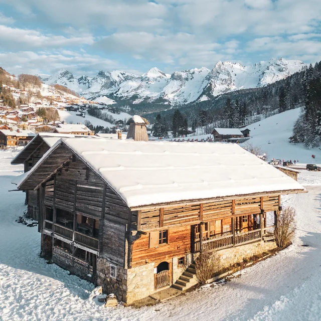 La Maison du patrimoine en hiver