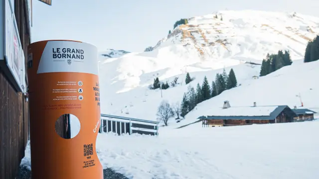 Sun'box : distributeur de crème solaire sur le domaine skiable alpin !