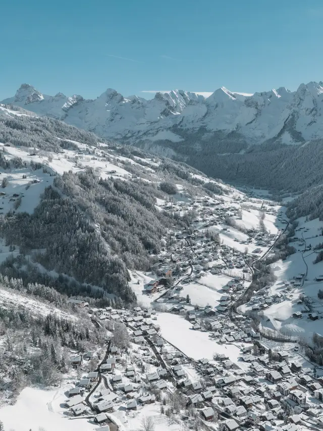 Aerial view Winter M.dubost 4