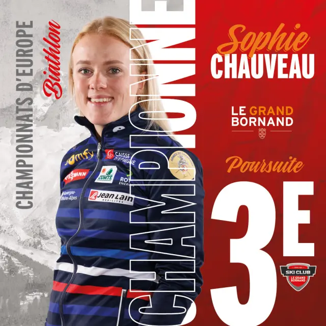 Sophie Chauveau, 3e place Poursuite