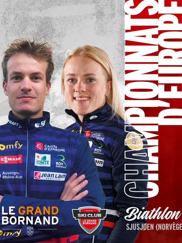 Championnats d'Europe : Damien Levet et Sophie Chauveau