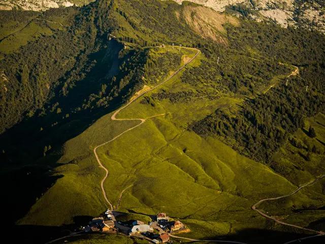 Le col des Annes en été