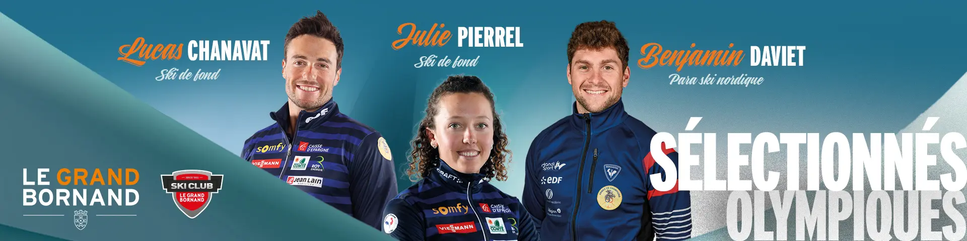 Deux briscards et un jeune talent sélectionnés olympiques