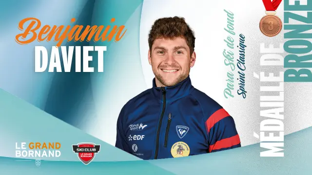 Benjamin Daviet JO de Milano-Cortina 2026