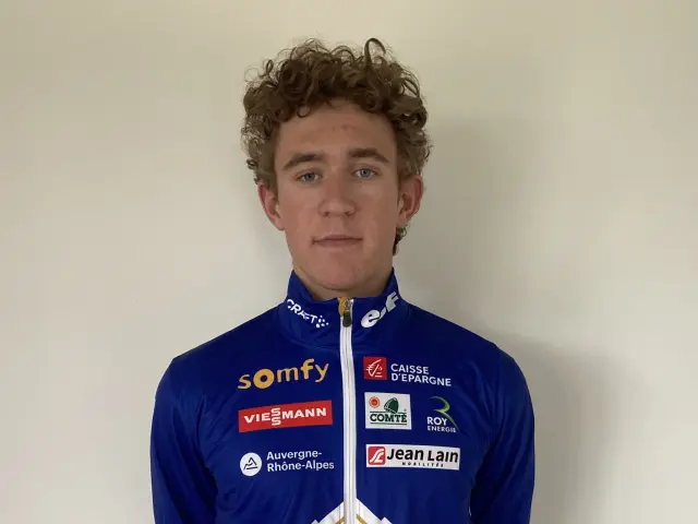 Quentin Lespine, membre de l'équipe de France de ski de fond