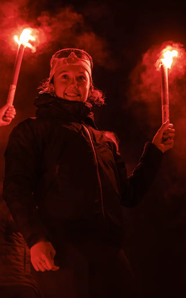 Dans l'objectif de Tilby Vattard à l'occasion de la Fête de la Montagne, du 14 juillet 2026 - éclairage de la chaîne des Aravis
