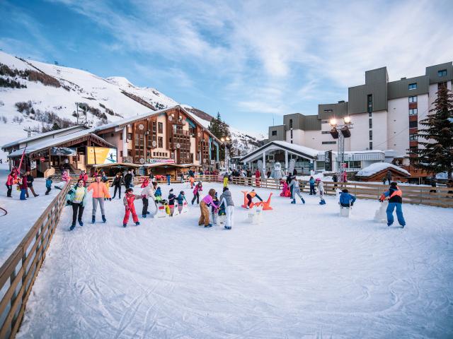 Patinoire Plein Air Hiver