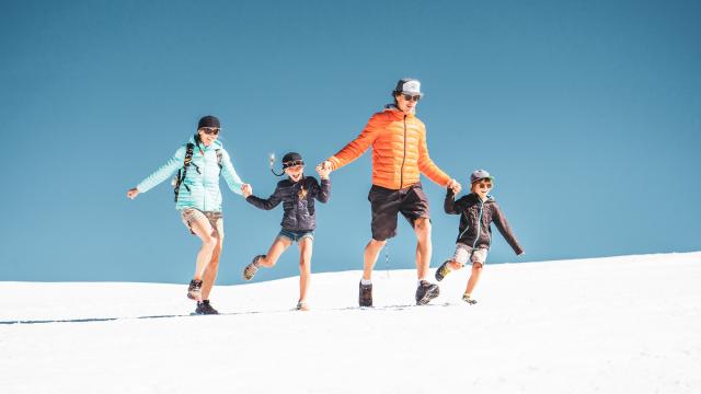 Famille Glacier été
