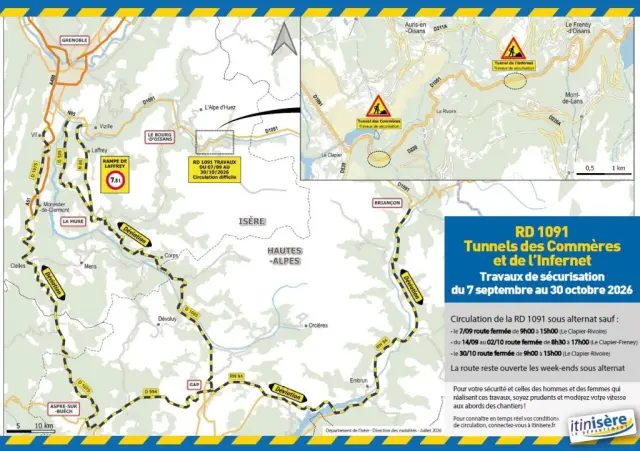 Travaux Rd1091 Automne 2026