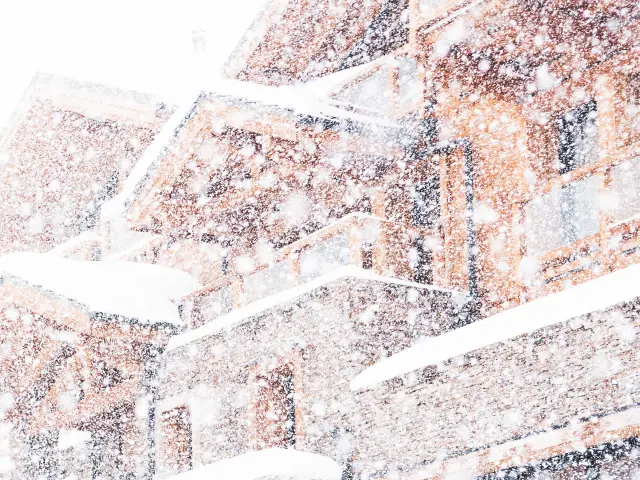 Tempête de neige aux 2 Alpes