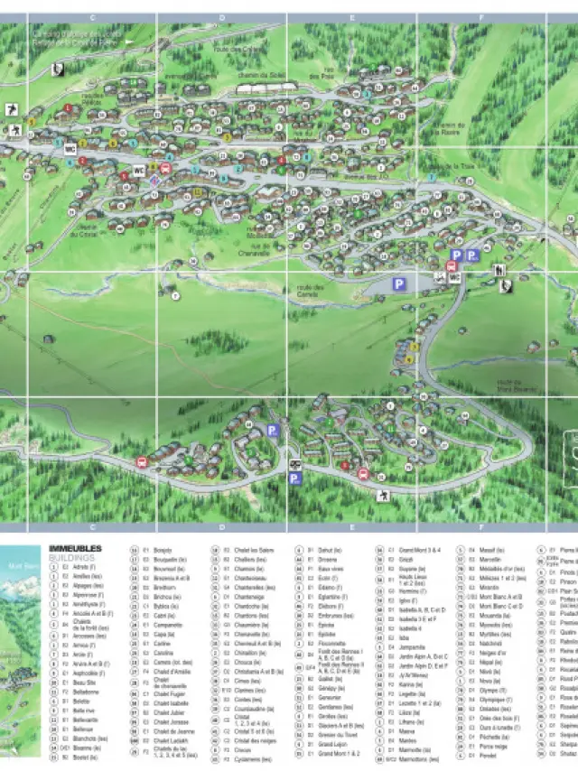 800x600 Plan Des Saisies A Ta 2407