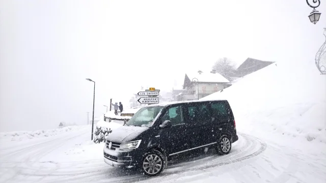 Taxi et VTC aux Saisies