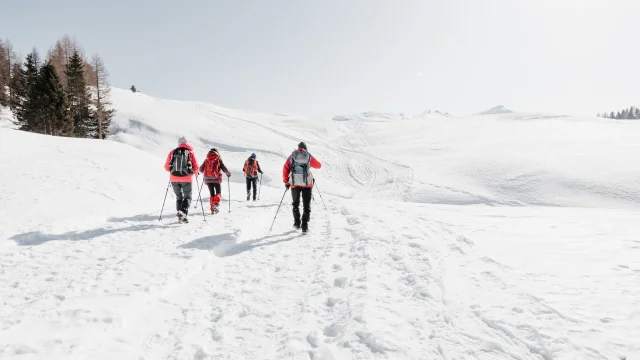 camminata in montagna