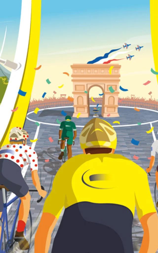 Etape du tour et Tour de France 2025