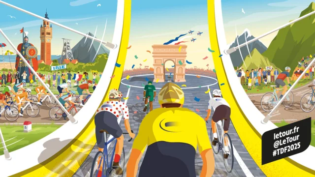 Etape du tour et Tour de France 2025
