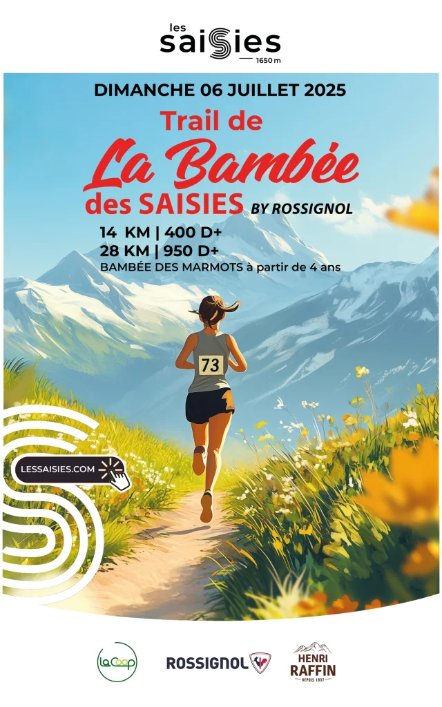 Affiche de la La Bambée des Saisies