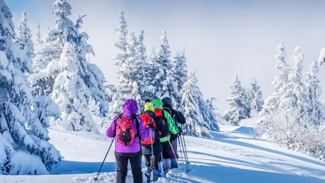 Randonnée Raquettes aux Saisies