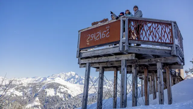 Balcon sur le Mont-Blanc