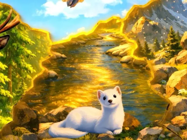 Extrait du film d'animation diffusé sur écran géant pour le cinéma de plein air Alpiscénies aux Saisies