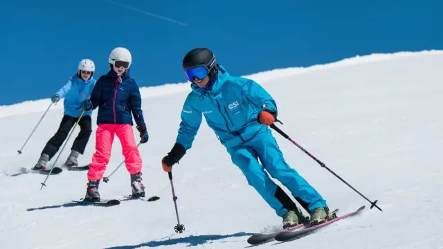 Cours avec l'école de ski ESI Les Saisies