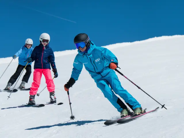 Cours avec l'école de ski ESI Les Saisies