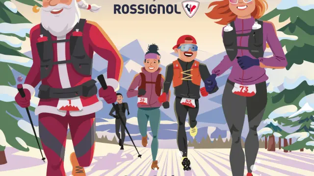 Trail de Noël by Rossignol le dimanche 6 décembre 2026 aux Saisies : trail blanc dans la neige
